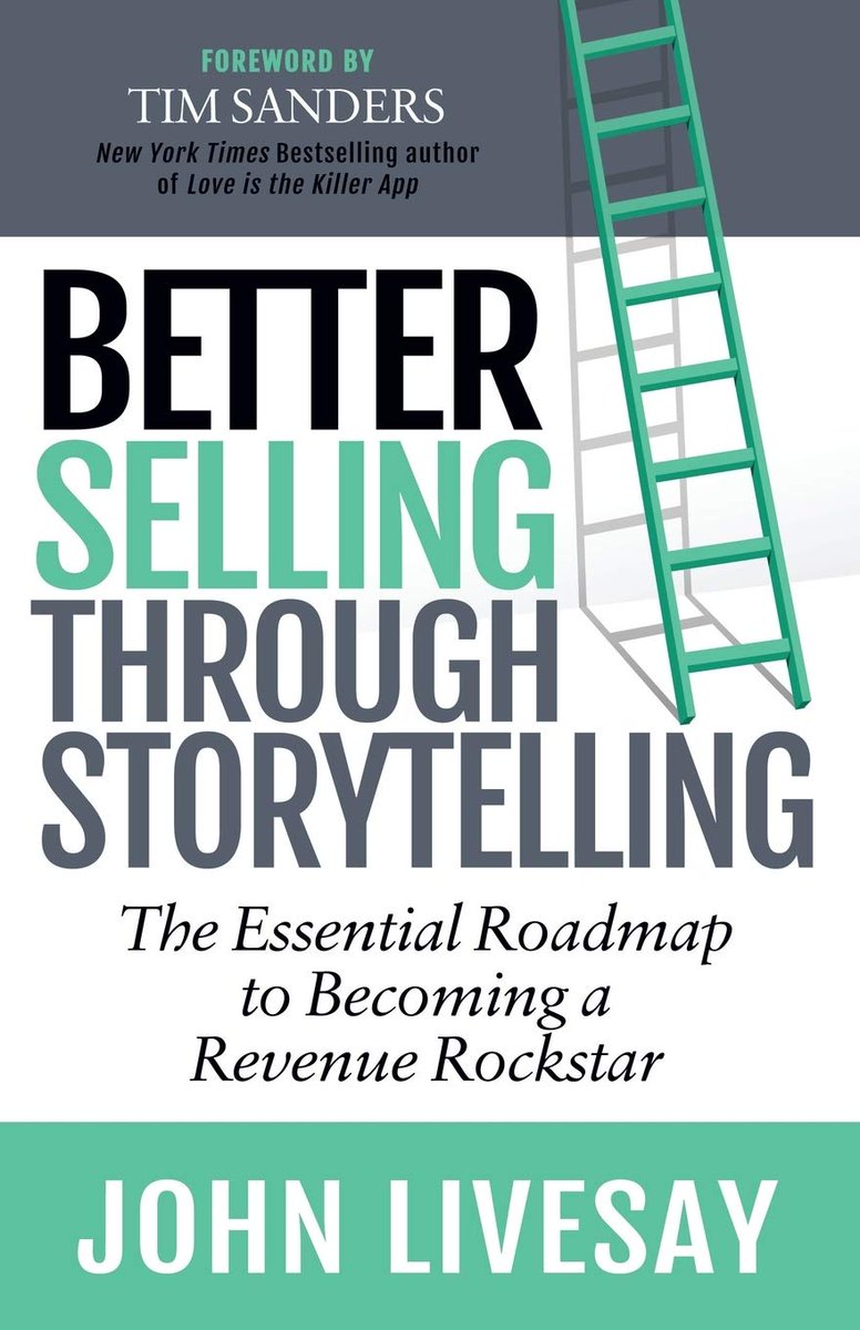 Stories sell. It's true. Check out Better Selling Through Storytelling by John Livesay, amzn.to/3pAp9Ue

#readinglist #leadersarereaders #storyselling #book #books 

amzn.to/3pAp9Ue#book