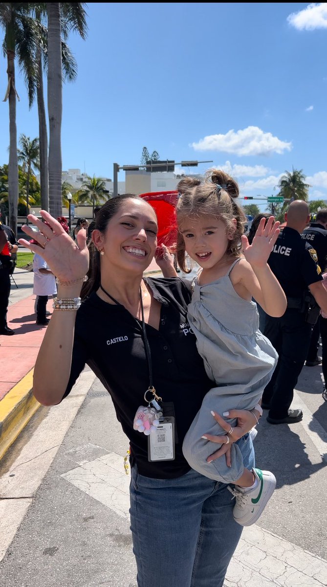 Antonella and Esme lit up #BringYourChildtoWorkDay at MBPD like a dynamic duo on a mission! 🌟 From exploring the staion to meeting officers, it was a day of adventure and inspiration. 🚔 But the question on everyone's mind: Will Esme join MBPD one day? #PhotoOfTheWeek