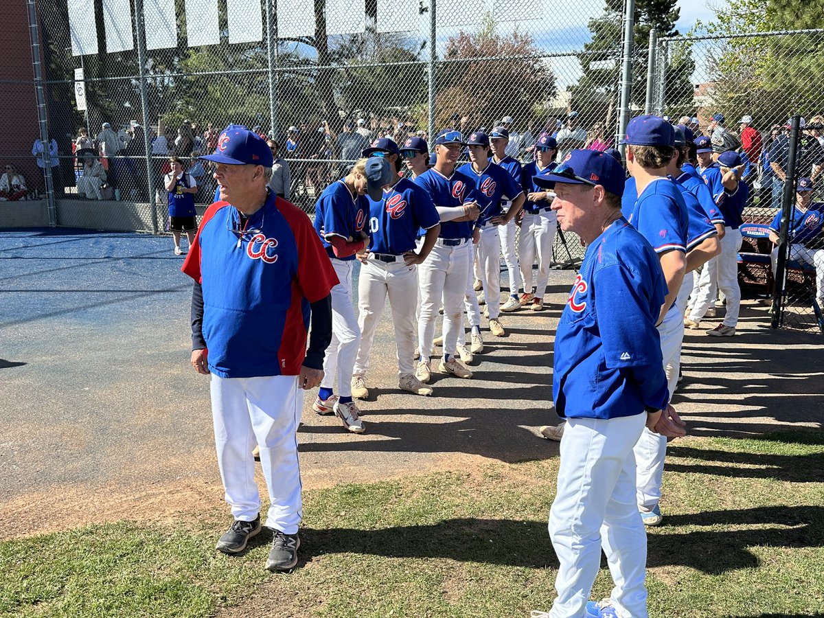 5A Baseball: Here at Cherry Creek as Head Coach Marc Johnson is honored before his last regular season home game against CT on Tuesday. Congrats Coach!! @CTHS_Baseball @CTHSAthletics @CherryCreekBB @creeksports @CCSDK12