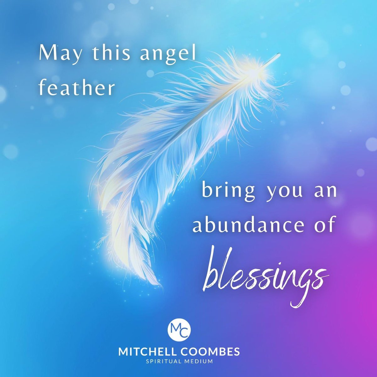 An Angel feather floating by to remind you... they are there and sending love! 🪽Mx