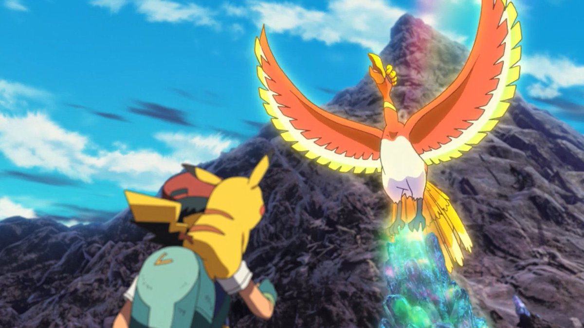 Which 6 Pokémon should Ash Ketchum use in a battle against Ho-oh? #Anipoke