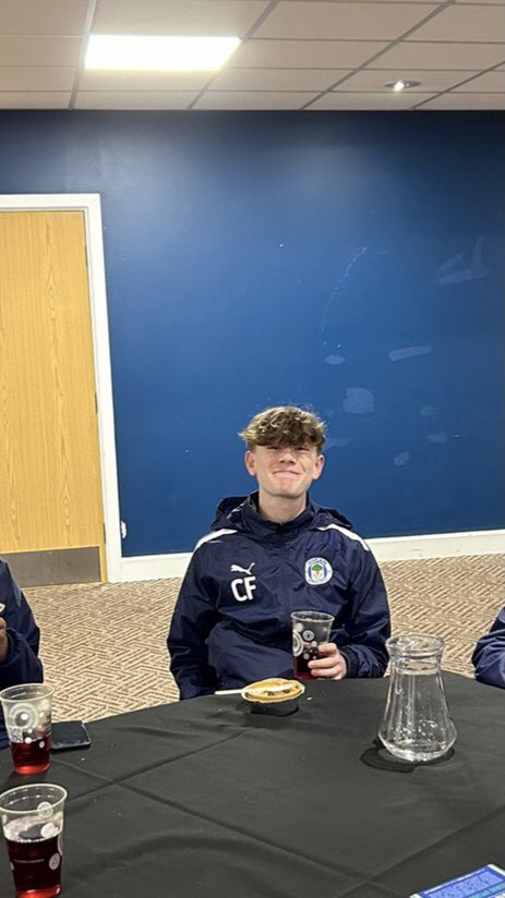 Outstanding end of season review for this one tonight. Blown away with what his coach said, and as of next season Callums going to be playing up a year. Amazing comments! As your coach said… keep doing what you’re doing 💙⚽️🤍
