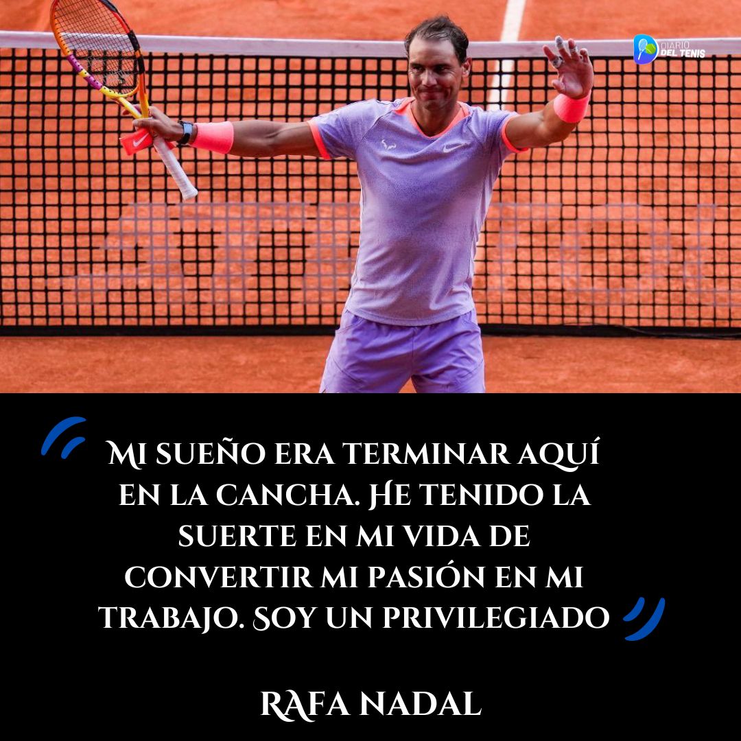 Emocionante discurso de Rafa, tras caer en Madrid ante Jiri Lehecka.