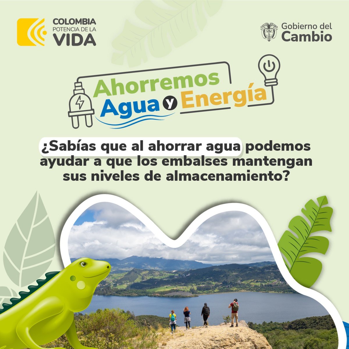 ¿Listo para ser un héroe del medio ambiente?💧 Empieza por tu rutina diaria. Desde apagar luces 💡innecesarias hasta reparar fugas, cada acción suma en la lucha por un futuro sostenible. 🌍 #AhorremosAguaYEnergía