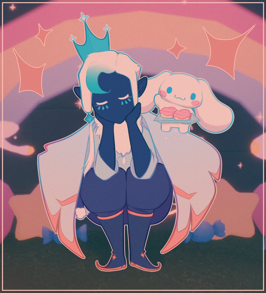 #skycotl x #cinnamonroll 🩷🩵