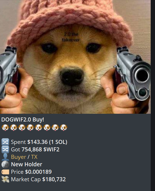 defi_shelbs's tweet photo. @cryptojourneyrs here you go 

@dogwif02 next huge run is gon be 1000x 

are you buying this dip???

2CTtsmmsaopFkom7giQNTRtqA1SCw6rQMXTE9cmkK5GF

https://t.co/80mh2OKKpx https://t.co/cG8V1U9qBx