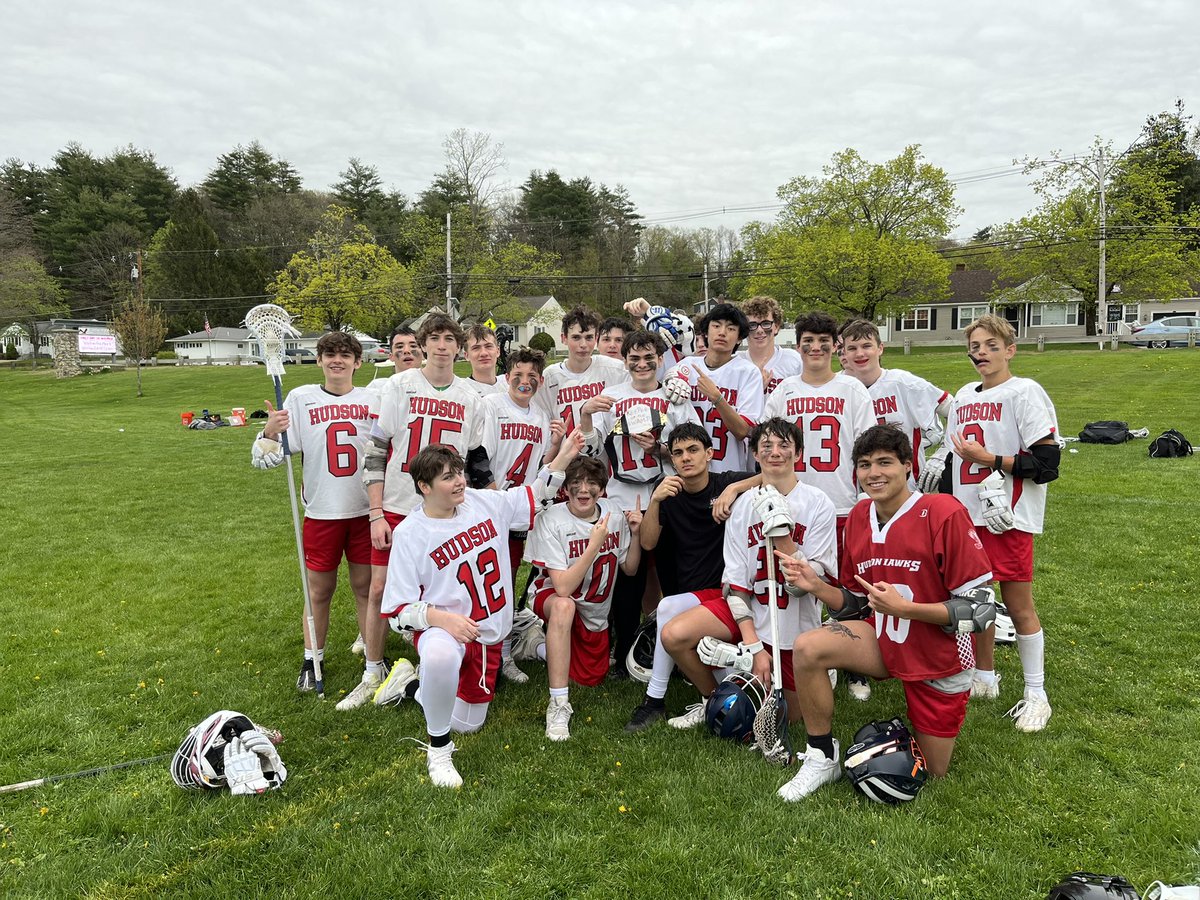 Boys laxs get the W!!! Long time coming…. Left every bit of Heart on the field. Great game, great team effort… Keeper of the Swamp award giving to our goalie” Sir Isaac” !!!! Back at it Thursday at home against Lunenburg!!!! “Pride in HAWK NATION!!!!