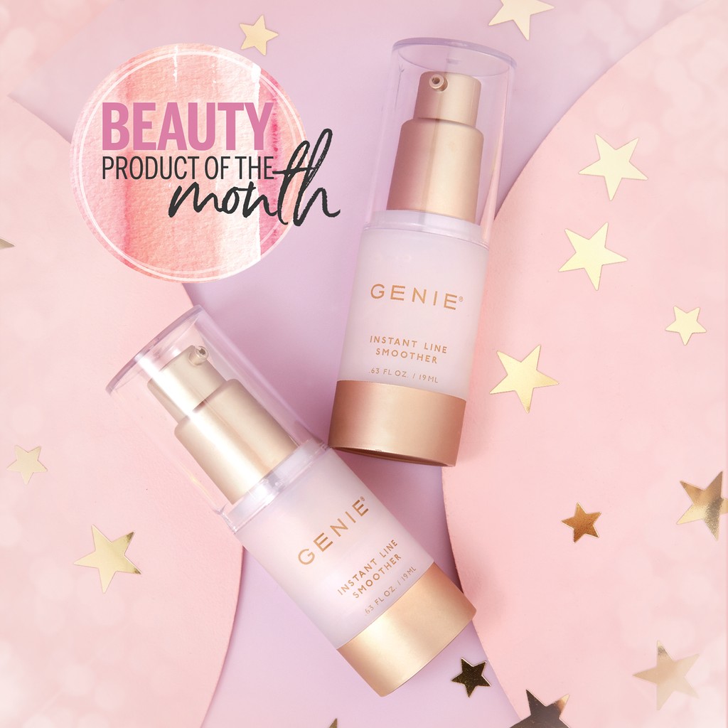 Instantly smooth fine lines and wrinkles with Genie Instant Line Smoother 💗✨ Shop this month and get 2 for the price of 1 with 3 Easy Payments!* 💕 *Terms and Conditions apply.

Shop now! l8r.it/n5N4