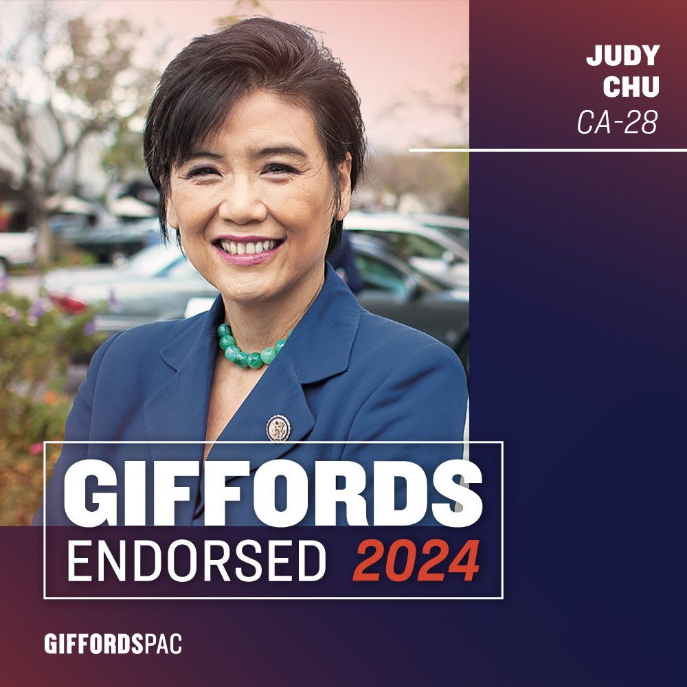 I’m honored to receive an endorsement from @giffords_org! I'm grateful for their leadership and partnership as we advocate for common-sense gun control and gun violence prevention.