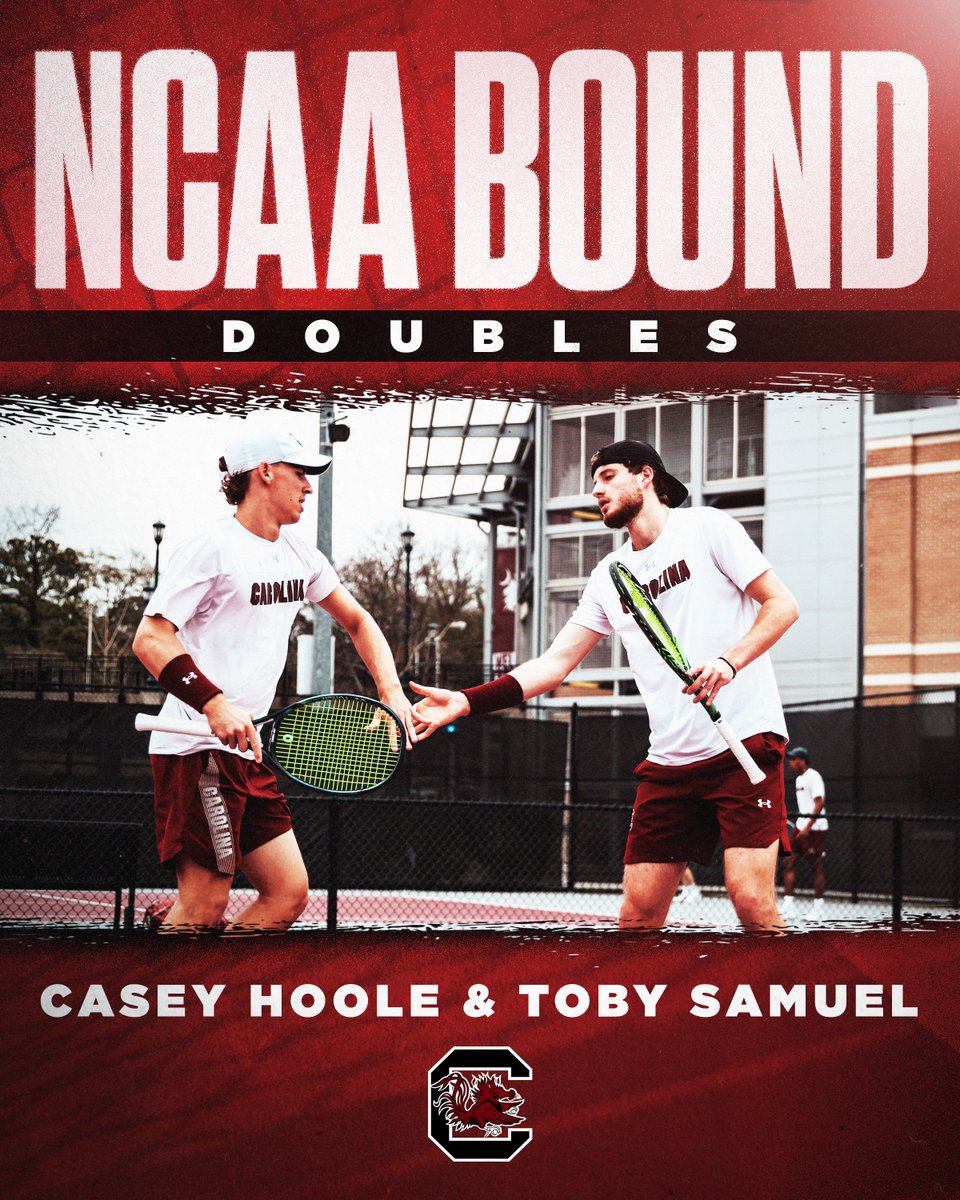 See you in Stillwater! 🐓 Casey will make his NCAA Doubles Tournament debut alongside Toby in May 🤙