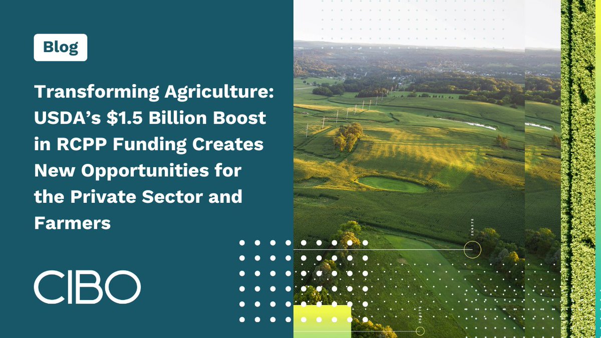 Exciting news! USDA's historic $1.5 billion boost in RCPP funding is transforming agriculture. Learn how this investment empowers farmers and private sector partners to adopt sustainable practices and combat climate change. #RCPP #SustainableAg ow.ly/xfi350RsA0a