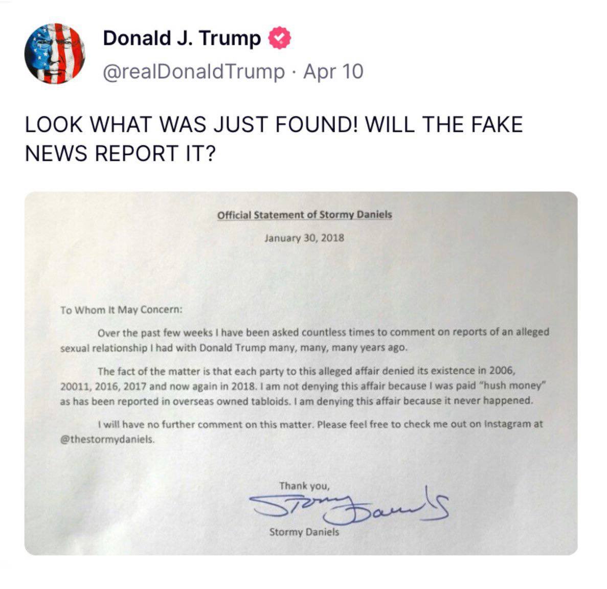 RealSpitfire's tweet photo. Merchan made Trump delete this…..evidence that helps Trump😂 https://t.co/7xPPR3StXZ