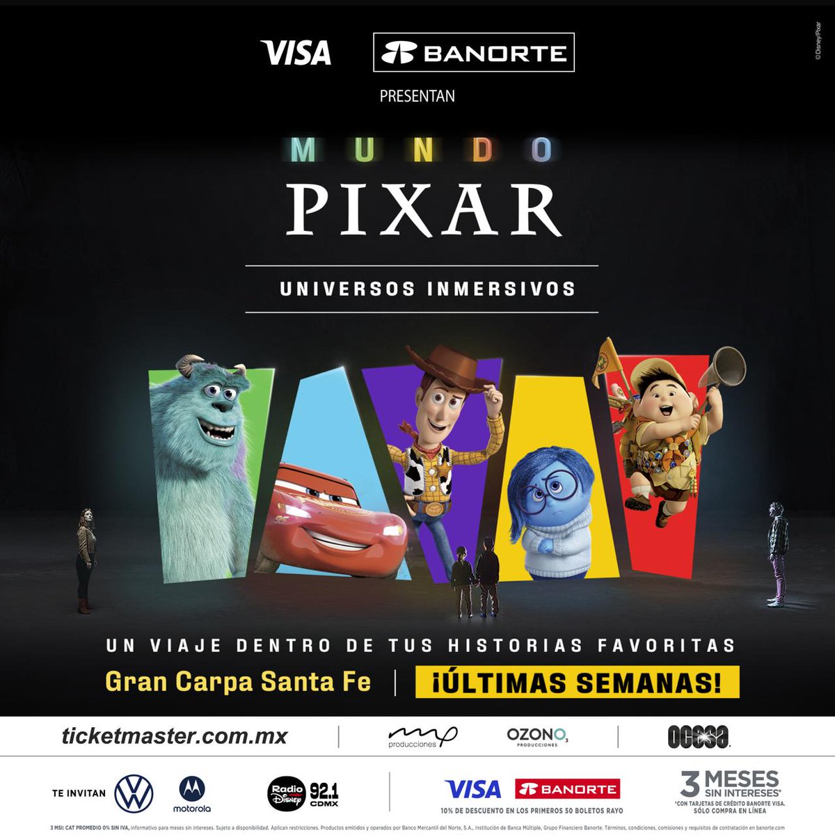 ¿Te gustaría asistir a esta increíble experiencia de @MundoPixar? 🥰 📻 Sintoniza ᴊᴏʏᴀ 93.7 #LaRadioInteligente, y escucha la dinámica al aire. Aún hay más #AccesosJoya que tenemos para ti. 🎧🎙📻