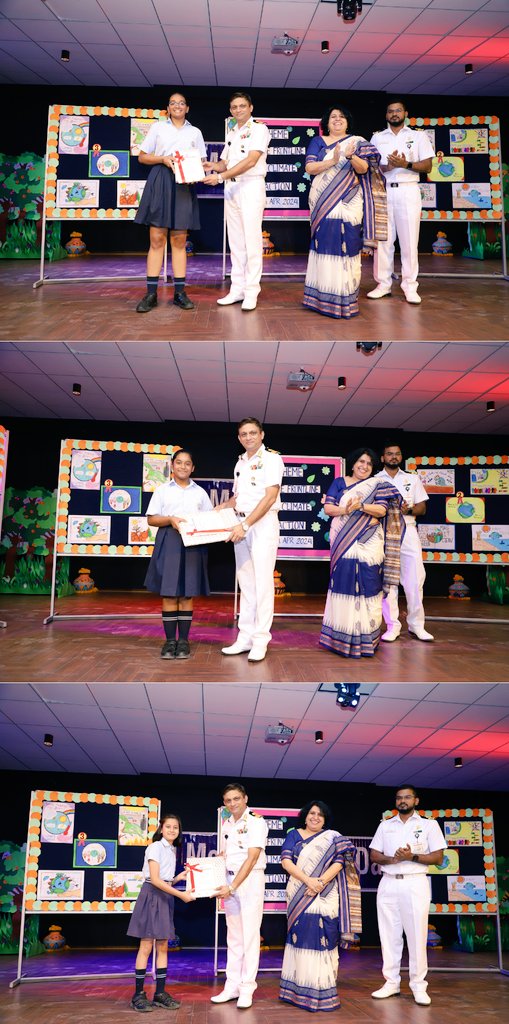 IN_NCSDelhi's tweet photo. “At the frontline of climate action”
Culmination of World Meteorological Day #WMODay celebration at #NCSDelhi was held on 30 Apr. Cmde Abhinav Barve, Cmde(NOM) #NHQ graced the occasion as Chief Guest and gave away prizes to winners of Essay Writing & Poster Making competitions. https://t.co/PFrdq3XuvC