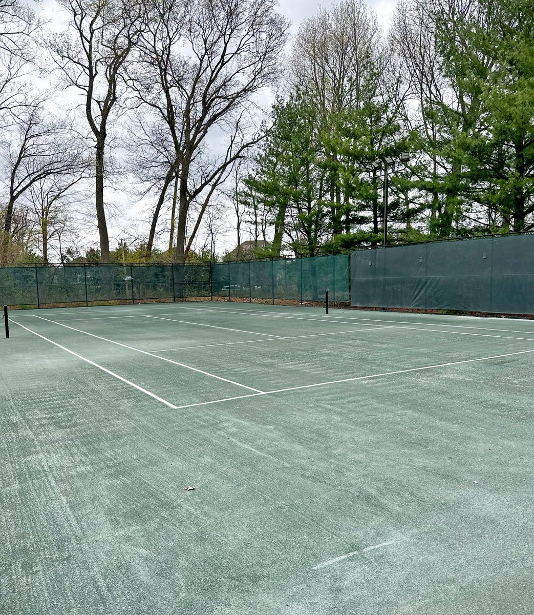 KSC's annual Har-Tru maintenance at Laurel Creek CC in Mount Laurel Twp, NJ!
We started by laser grading the clay courts to ensure a level playing surface and proper drainage. Next, our team installed new material to open up the courts for the 2024 season! 
#KSC #Keystone #Hartru