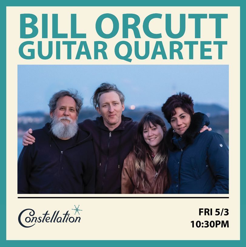 GIVEAWAY ALERT: Don't miss the fantastic @billorcutt Guitar Quartet comin to you live for a late show this FRIDAY at @ConstellationCh! Hit that link below and enter for your chance to win a free pair of tickets!! ENTER HERE TO WIN TIX: buff.ly/44oGlzr