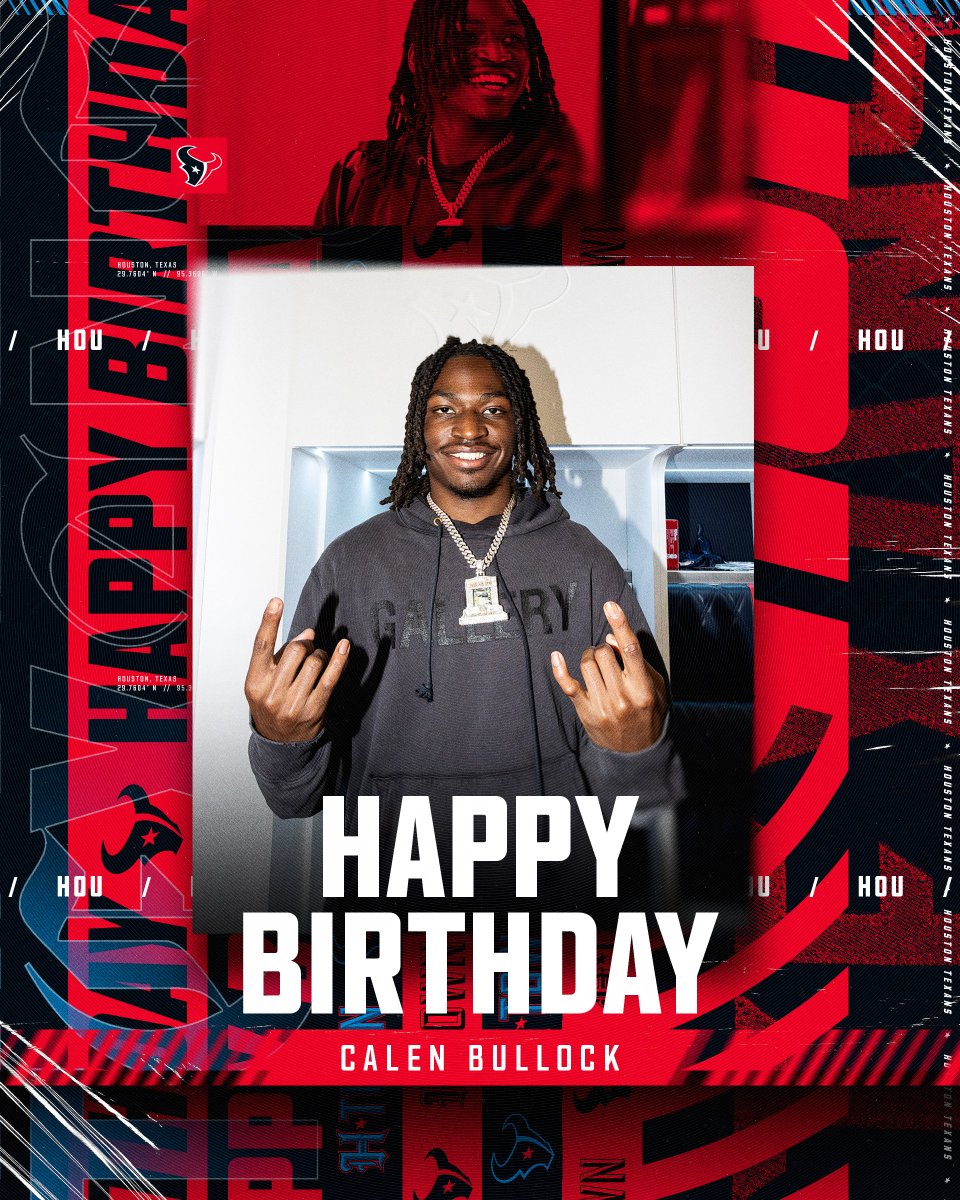 Happy birthday to one of the newest Texans 🤘