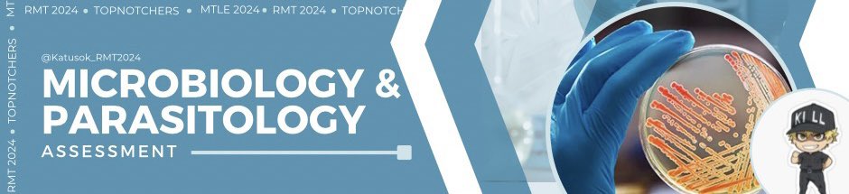 Katusok_RMT2024's tweet photo. ‼️ MTLE Reviewees ‼️

Microbiology &amp; Parasitology Assessment: https://t.co/9AX75h9wVI

Please RETWEET to reach MTLE reviewees. Thank you 😊🫶🏻 https://t.co/aHRF8SlJ0U