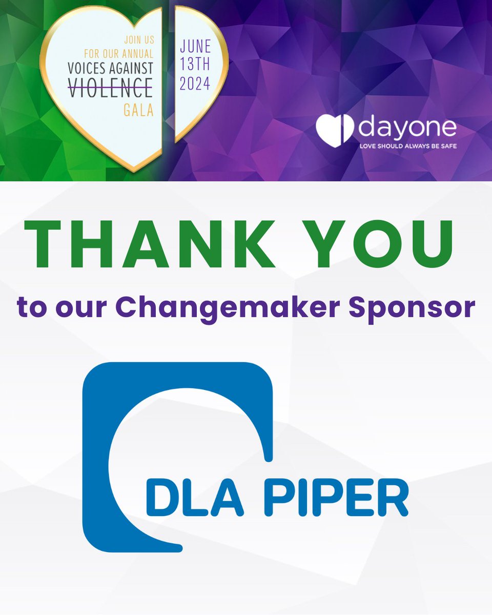 Thank you @DLA_Piper for your support in helping to end dating abuse! 💚💜 #VoicesAgainstViolence #DayOneNY #nyc #nonprofit #awareness #MakeADifference #leadership #changemakers #thankyou #DLAPiper