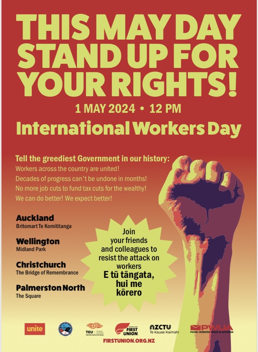 Don’t stand by and watch this government get away with careless policies that cause harm to us all.  Stand up instead! #mayday #unionproud