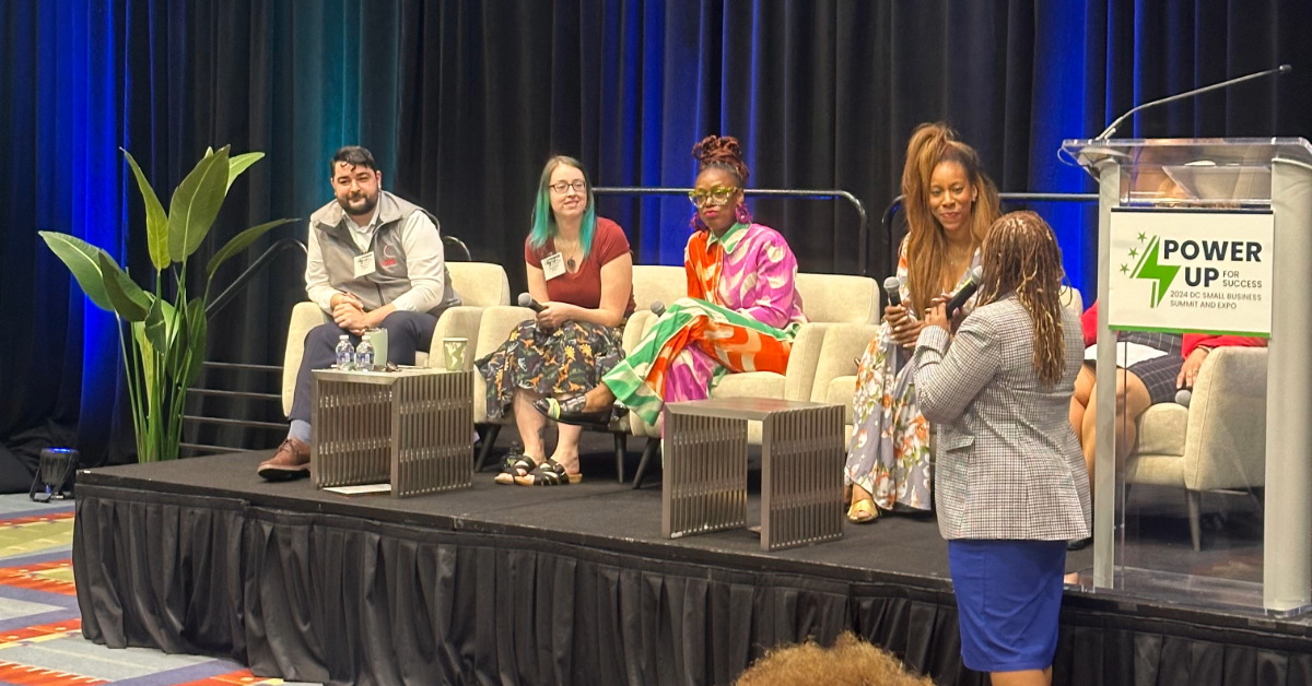 Thank you to all who joined us today at the DC Small Business Summit and Expo! We would like to recognize the amazing sponsors and partners who made this event possible, particularly @DCHealthLink, @DCDISB, @SmallBizDC, and @DMPEDDC. #DCChamber #SmallBusinessSummitandExpo