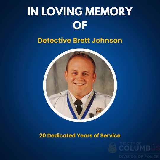 With deep sadness, we announce the passing of Detective Brett Johnson, who died unexpectedly yesterday morning. For 20 years, Det. Johnson dedicated his time and service to our city and our division.  We extend our deepest condolences to his family, friends and colleagues.