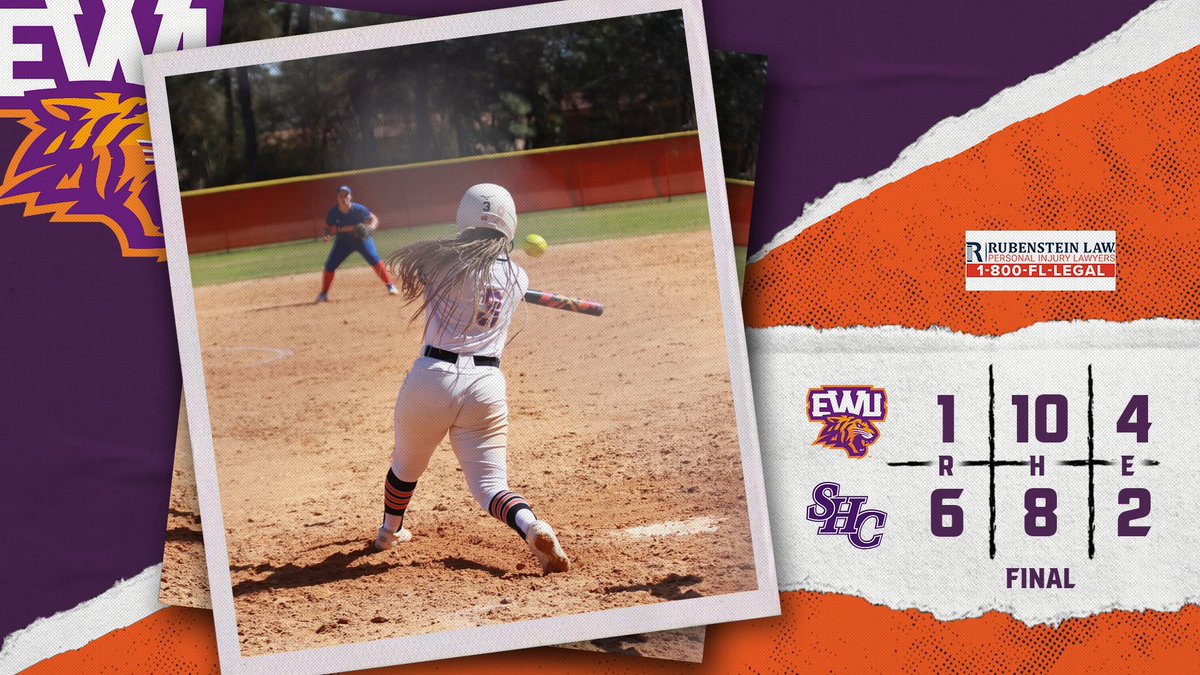 The 2024 campaign comes to an end today for @EWUSoftball as the Lady Tigers fall to @SHC_BADGERS. EWU ends their season with a 39-17 overall record. #TigerPride!🐅🥎