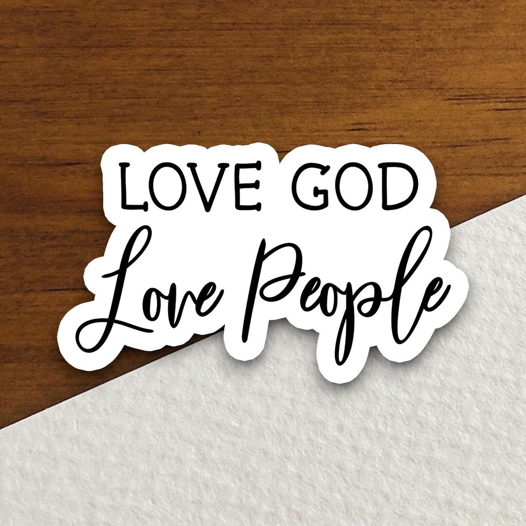 Unmissable deal! Love god love people sticker, Christian stickers, planner sticker, laptop decal, bible journaling, faith sticker, Christian, Tumbler Sticker, now at an incredible price of $2.69! Grab it now!
#LaptopDecal #ChristianGifts #MotivationalQuotes #Christian #JournalS…