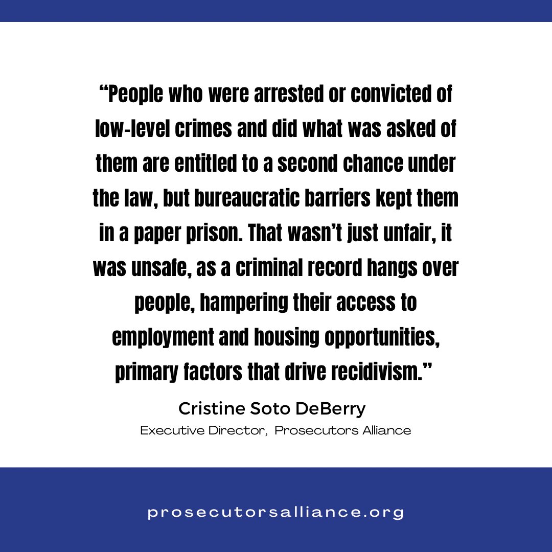 As we round out #SecondChancesMonth, we must continue working to remove the barriers people face when they return home to their communities from prison and jail.