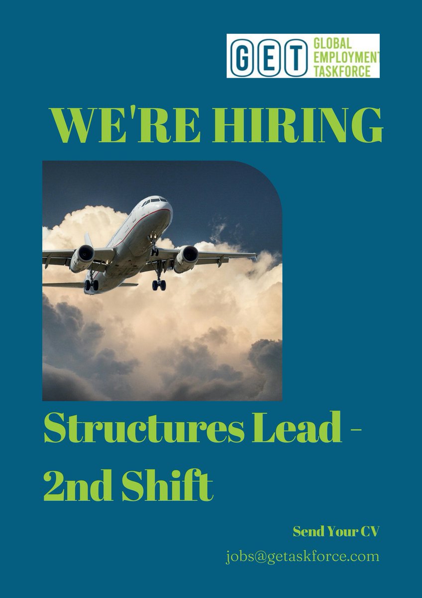 We're Hiring!!!
Structures - Lead Bridgeport, WV. Visit gataskforce.com for more info.

#Hiring
#BridgeportWV
#JobOpening
#StructuresLead
#NowHiring
#CareerOpportunity
#JobSearch
#EmploymentOpportunity
#StructuralEngineering
#BridgeportJobs
#JobPosting
#LeadPosition