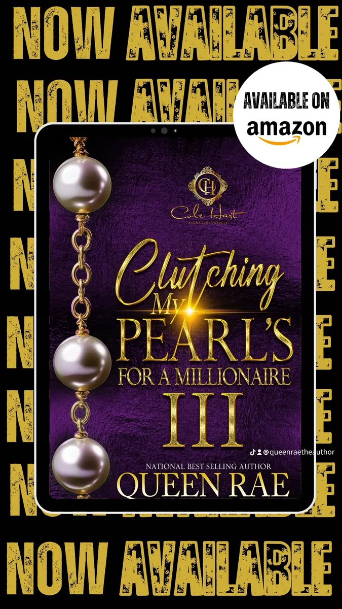 🖤 complete series 🖤
Clutching My Pearls for A Millionaire
P1 - geni.us/LIJSD
P2 - geni.us/PxQ4
P3- geni.us/toQY9
 #bookbae #kindle #kindleunlimited #bookworm #bookaholic  #currentread #bookaddict #newrelease #kendricklamar #QueenRae #blackbookclub