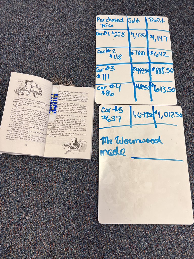 Discovering the magic of numbers in Matilda's world! Gotta ♡ it!📚✨ #Matilda #NovelStudy #FinchFalcons #WeAreMcKinney #everystudenteveryday #BilingualEducator