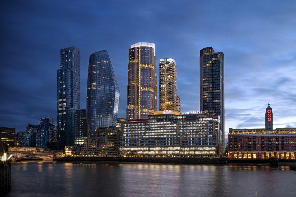 NEWS: Foster + Partners’ huge Blackfriars towers scheme approved bit.ly/4aSEvcE