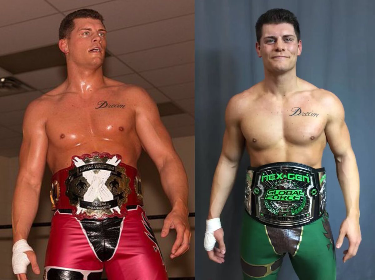 We can argue all day about who started AEW, but one undisputed fact is that without AEW, without him being an EVP and leaving, Cody Rhodes NEVER finishes his story

Him going back to WWE in 2019, after only his Indies, ROH, and NJPW run...he doesn't get pushed as the face of WWE