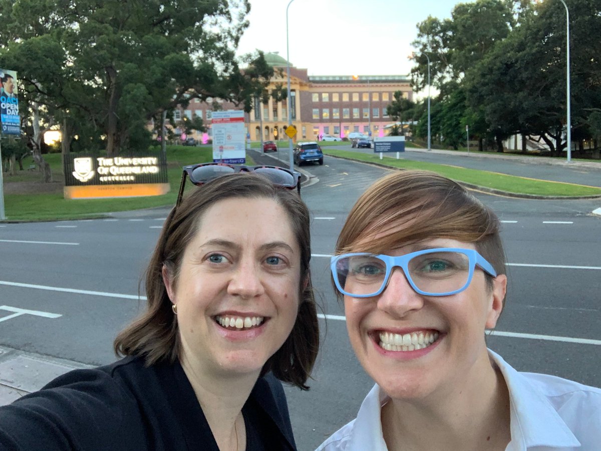 Thank you @LizSturgiss for coming to visit yesterday! I loved having you with us at @UQHealth and @UQMedicine and look forward to many more years of fruitful collaborations in the #generalpractice, #primarycare and behaviour change space!