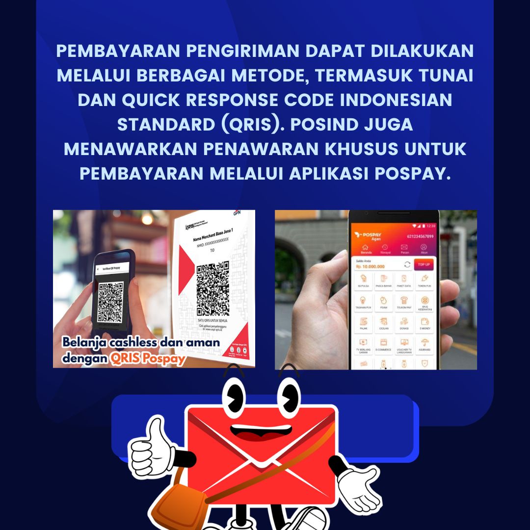 Ailani Delrio (@willa17330) on Twitter photo Terdapat banyak cara untuk melakukan pembayaran pengiriman, contohnya pakai aplikasi #PosPay.
<a href="/PosIndonesia/">POS INDONESIA</a>
#PosIndonesia
#PosIND Terdapat banyak cara untuk melakukan pembayaran pengiriman, contohnya pakai aplikasi #PosPay.
<a href="/PosIndonesia/">POS INDONESIA</a>
#PosIndonesia
#PosIND