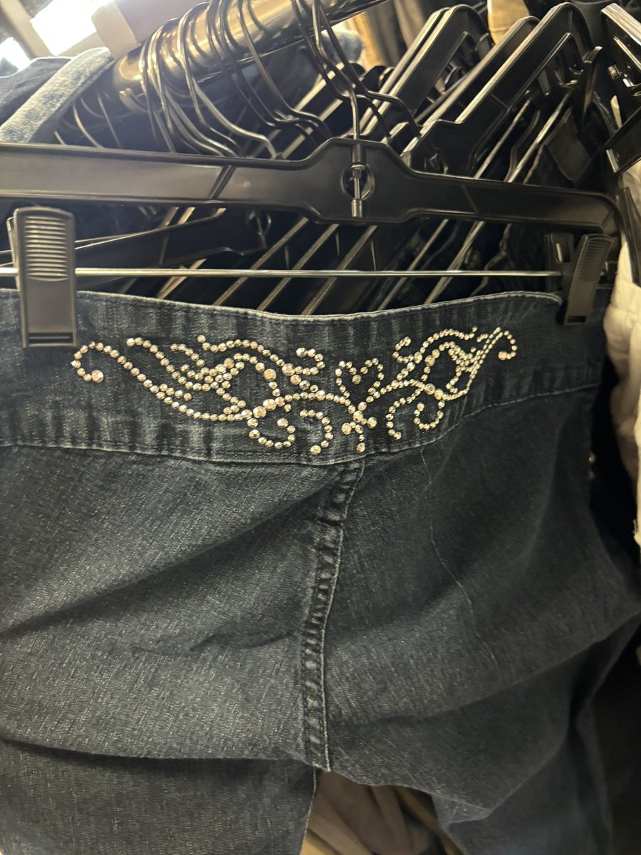 the cutest jeans i found at goodwill