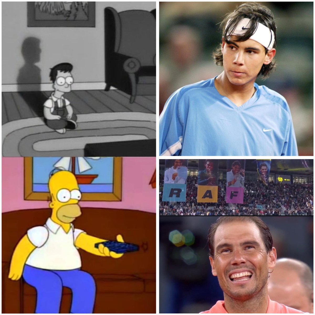 danielgil67's tweet photo. “El tiempo es lo único que no vuelve”

No estoy preparado para despedir a uno de los ídolos de mi infancia… 😢

Toca disfrutar al máximo de lo que nos queda. GRACIAS RAFA 💛 https://t.co/TogC7N9mWB