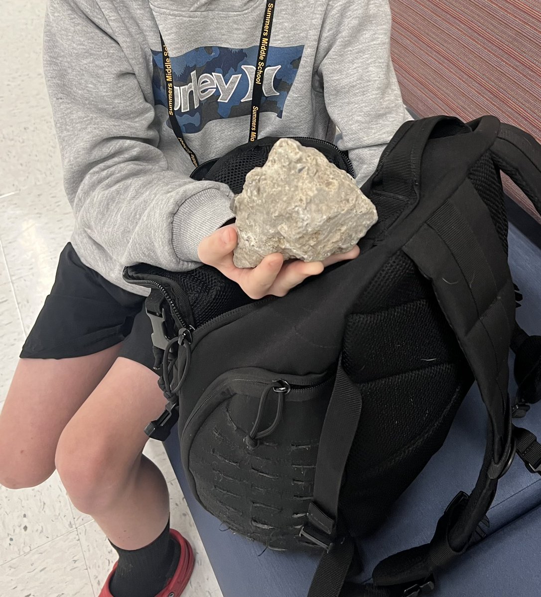 #backpackrock That I am keeping until the end of the day….  #day9 #SummersStrong #middleschool Stay tuned for more daily oddities and awesome middle school moments. What will tomorrow bring? 😄