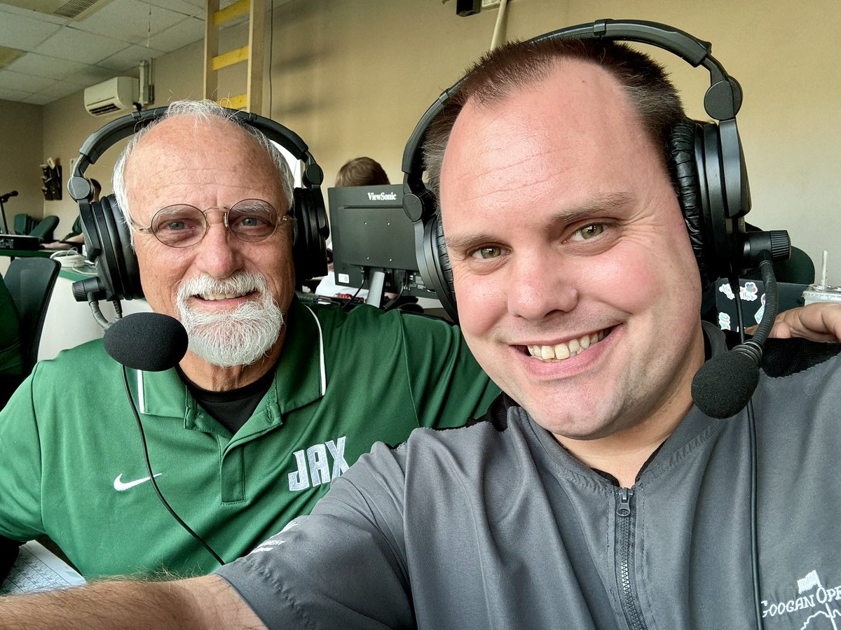 Always a great pleasure to broadcast @JUBaseball with JU legend Terry Alexander. We have the call for Jacksonville vs. Bethune-Cookman at 7 pm on @espn+! ⚾️