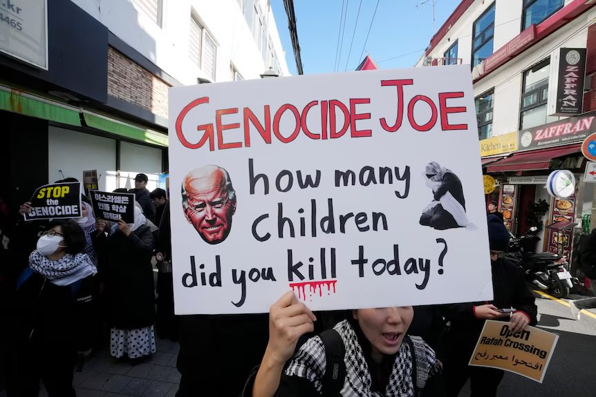I will never vote for Genocide Joe. You?