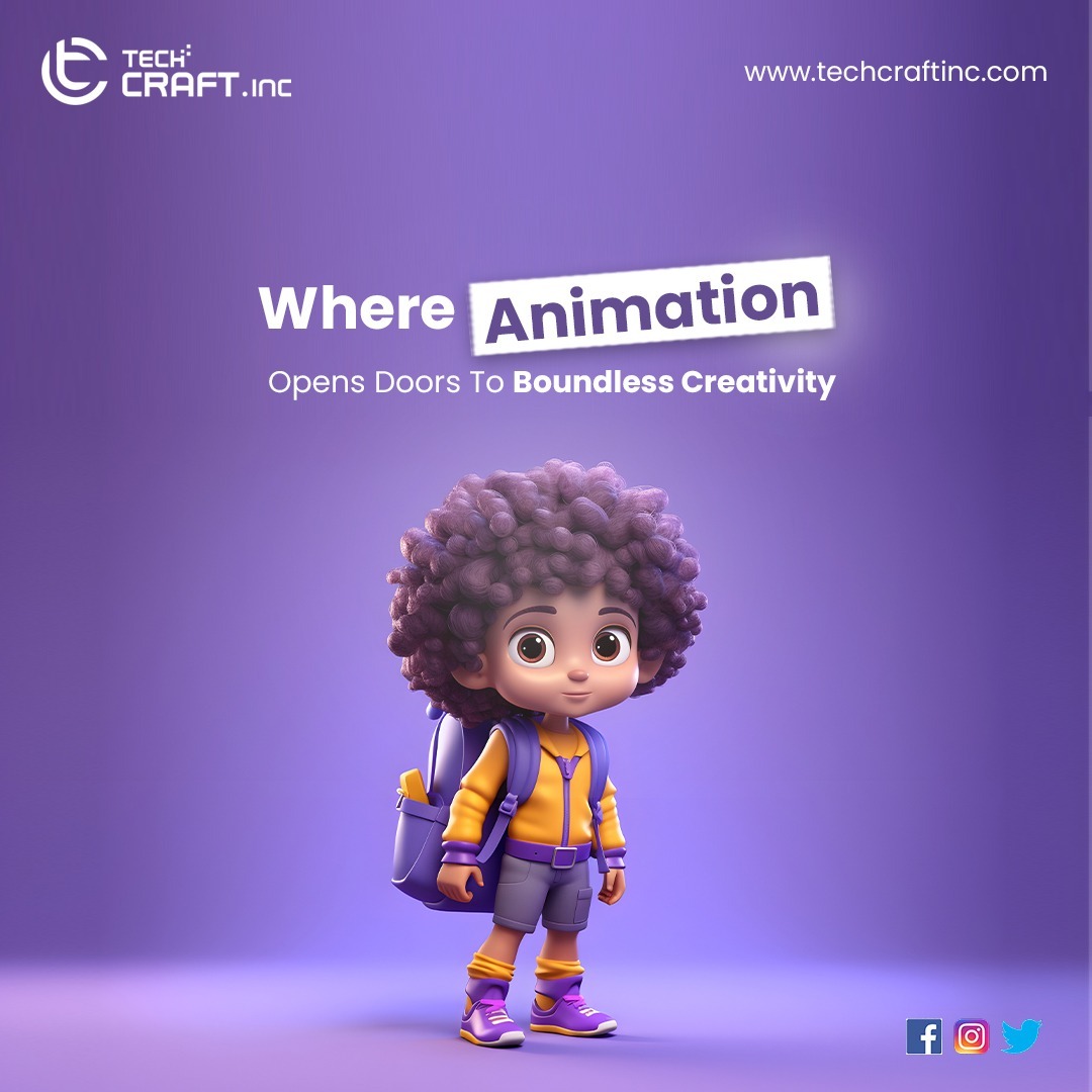 Let's captivate your audience with stunning animation! Our expert team will bring your story to life. #animationstudio #engagingcontentcreation #brandstorytelling #TECHCRAFTInc #2danimation #motiongraphics #websiteanimation #3danimation