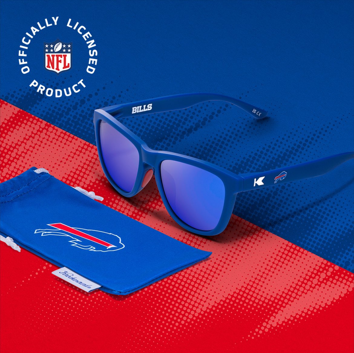 The official Buffalo Bills x Knockaround sunglasses are available here: tinyurl.com/mryymeek

#BillsMafia #GoBills