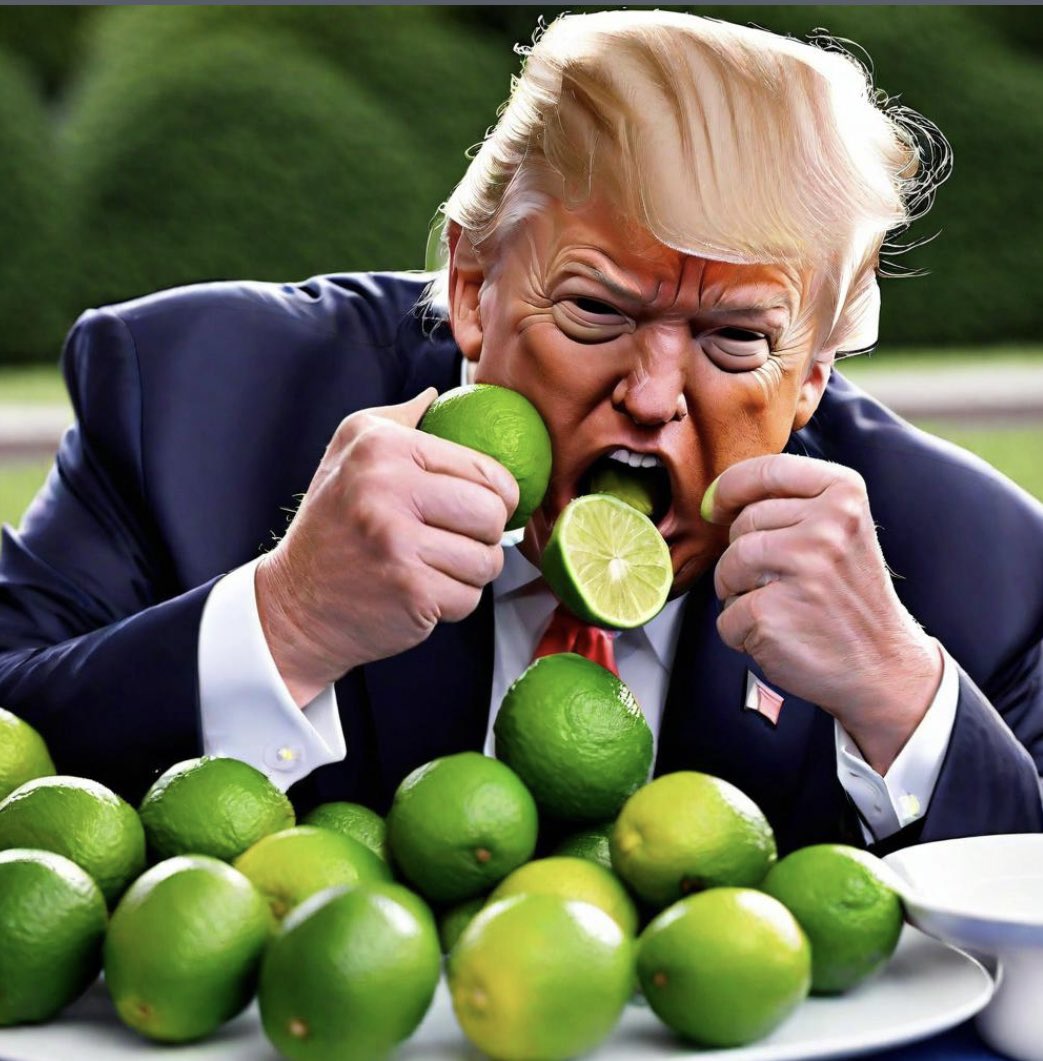 We now know what Trump will eat behind bars 😝 $LMWR @limewire
