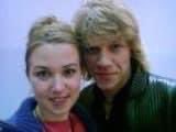 Just watched the Bon Jovi documentary.
This is when I met Jon in 2002. I had one of the first camera phones, he’d never seen one. I asked if I could take a pic, he said “sure, shit is that a camera”So this was one of my very first selfies with my idol! #BonJovi #FYP @jonbonjovi