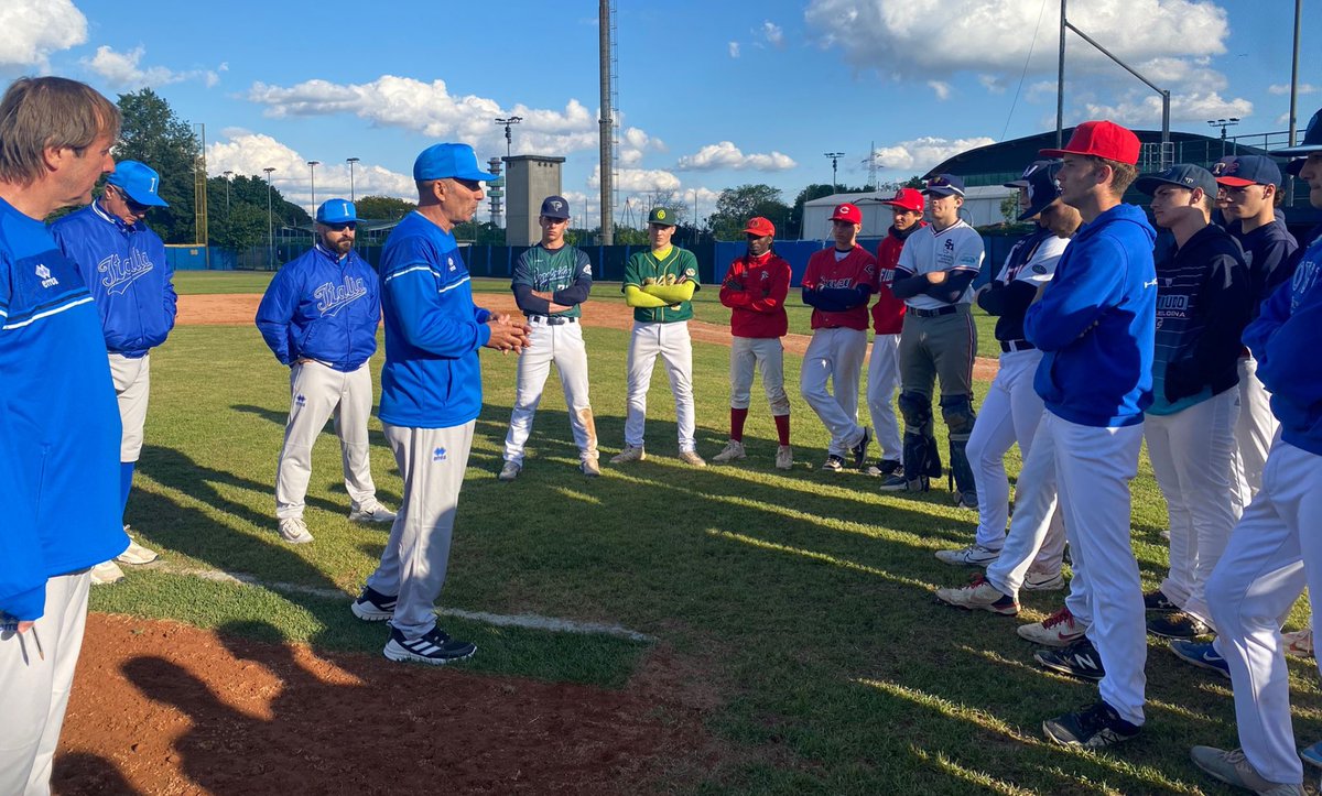 Team #Italy U18 baseball squad plays two exhibition games in Grosseto on May 7-8, 2024 fibs.it/en/news/raduno… Forza #Italia! #ItaliaBaseball #ItaliaTeam