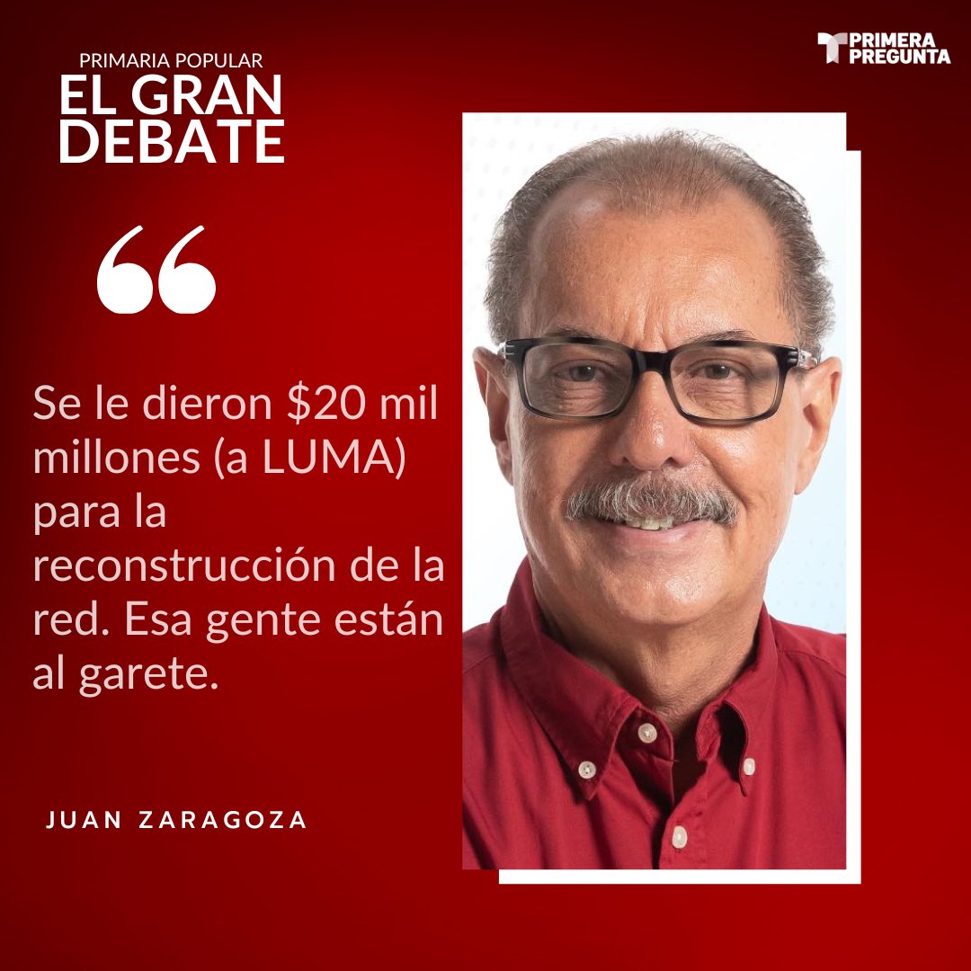 Tema: Energía Eléctrica | Primaria Popular #ElGranDebate