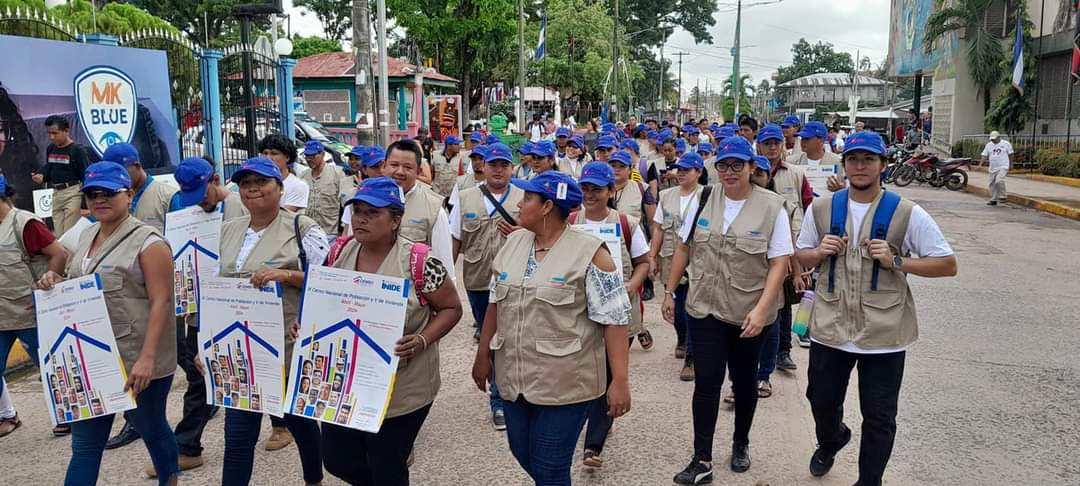 Hoy se realizó en Bluefields Lanzamiento del Censo de Población y Vivienda 2024 Con la participación de la Comisión Municipal del Censo, Jóvenes Empadronadores, Supervisores y Estudiantes de BICU y URACCAN. #UnidosEnVictorías #SoberaníayDignidadNacional @krupskaya_ny @Agaton79