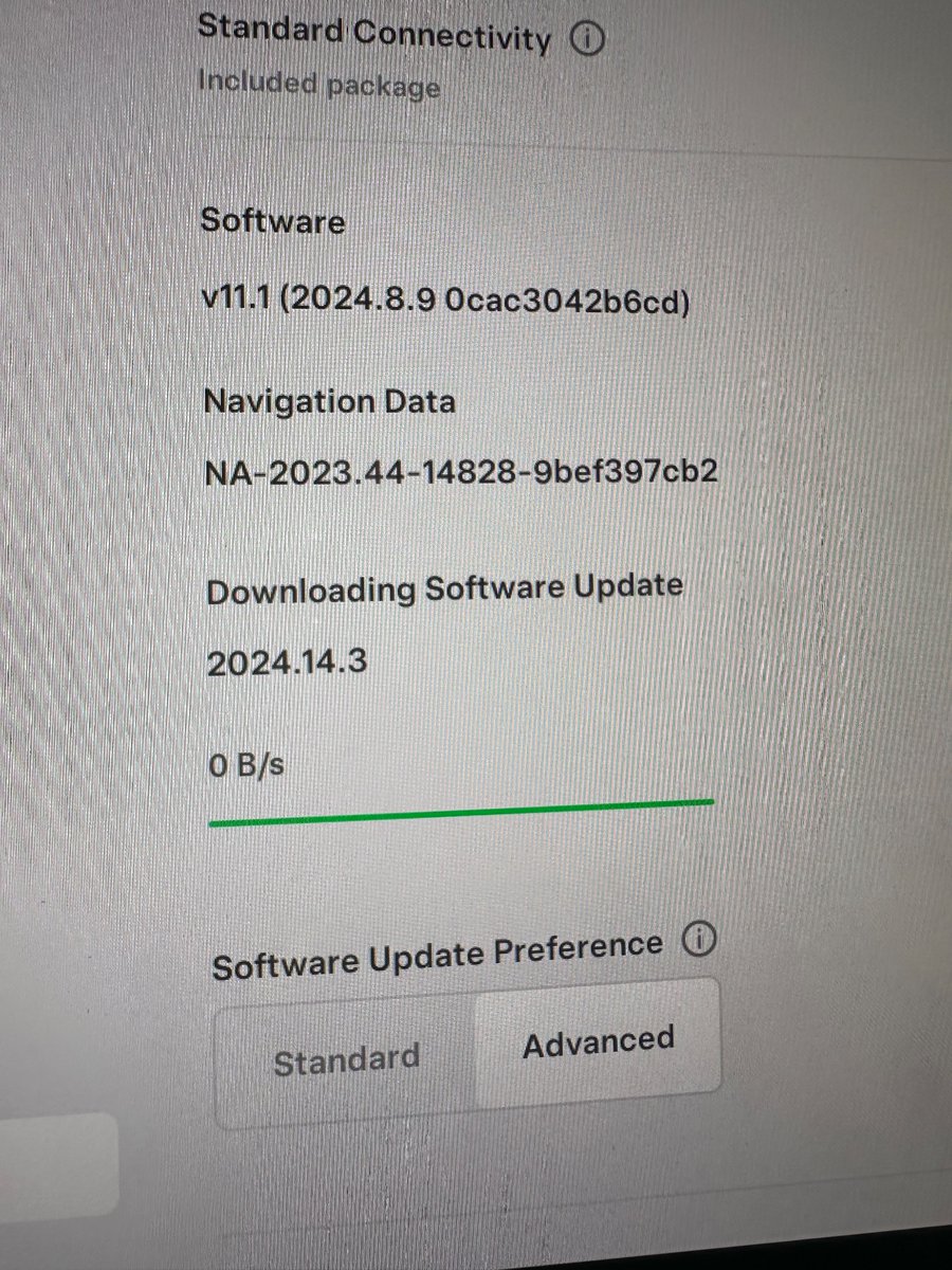 Incoming update 2024.14.3 from 2024.8.9. Exited to see what’s coming with it.
By the way I’m from Canada. @NotATeslaApp @DriveTeslaca @Tesla @WholeMarsBlog