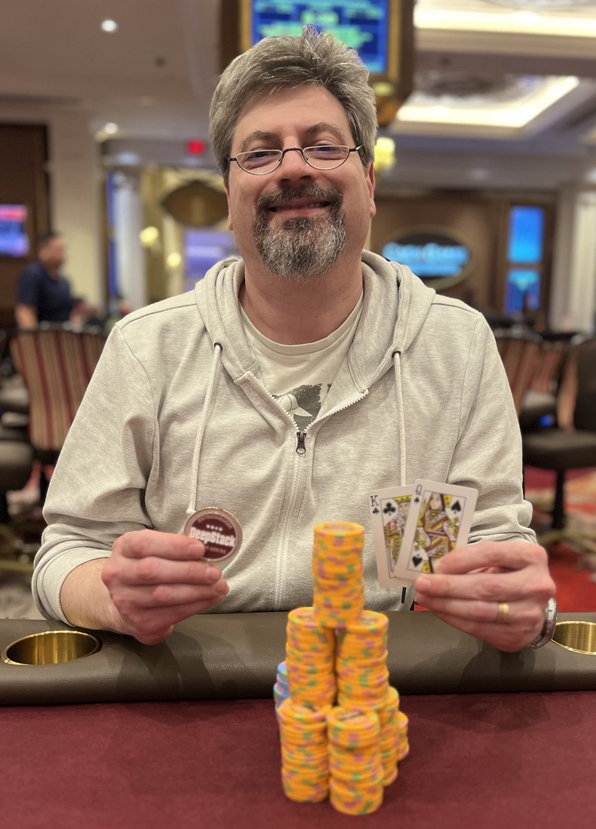 Congratulations to Mikhael Kiselman of Seattle, WA who was the outright winner in our DeepStack Extravaganza Event #52 $400 NLH Epic Bounty $20,000 guarantee on 4.29.24 Mikhael takes home the DeepStack Extravaganza bronze coin and $4,659 + bounties